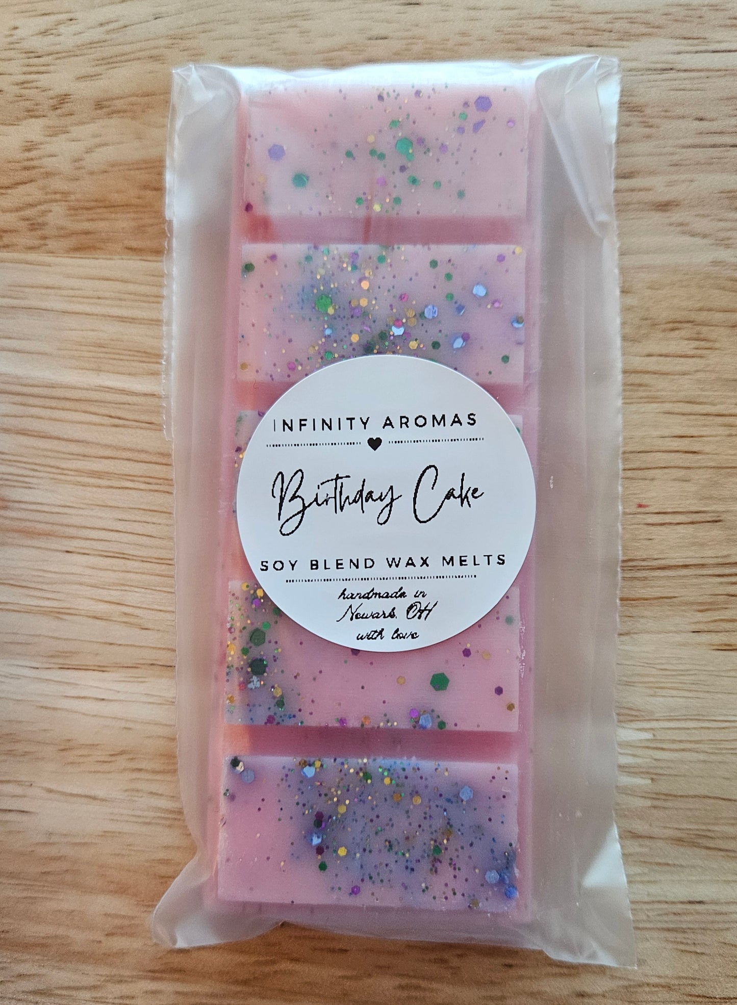 Birthday Cake Snapbars