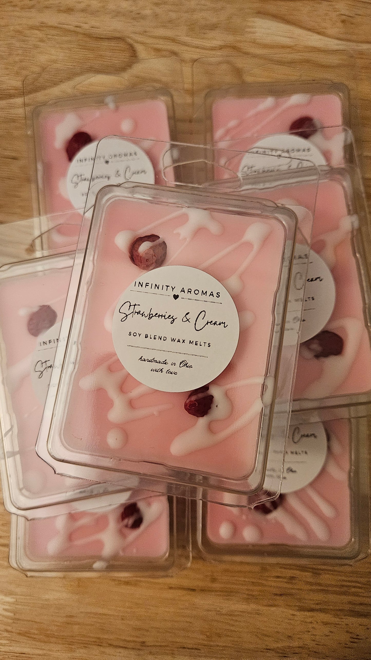 Strawberries & Cream Wax Melts