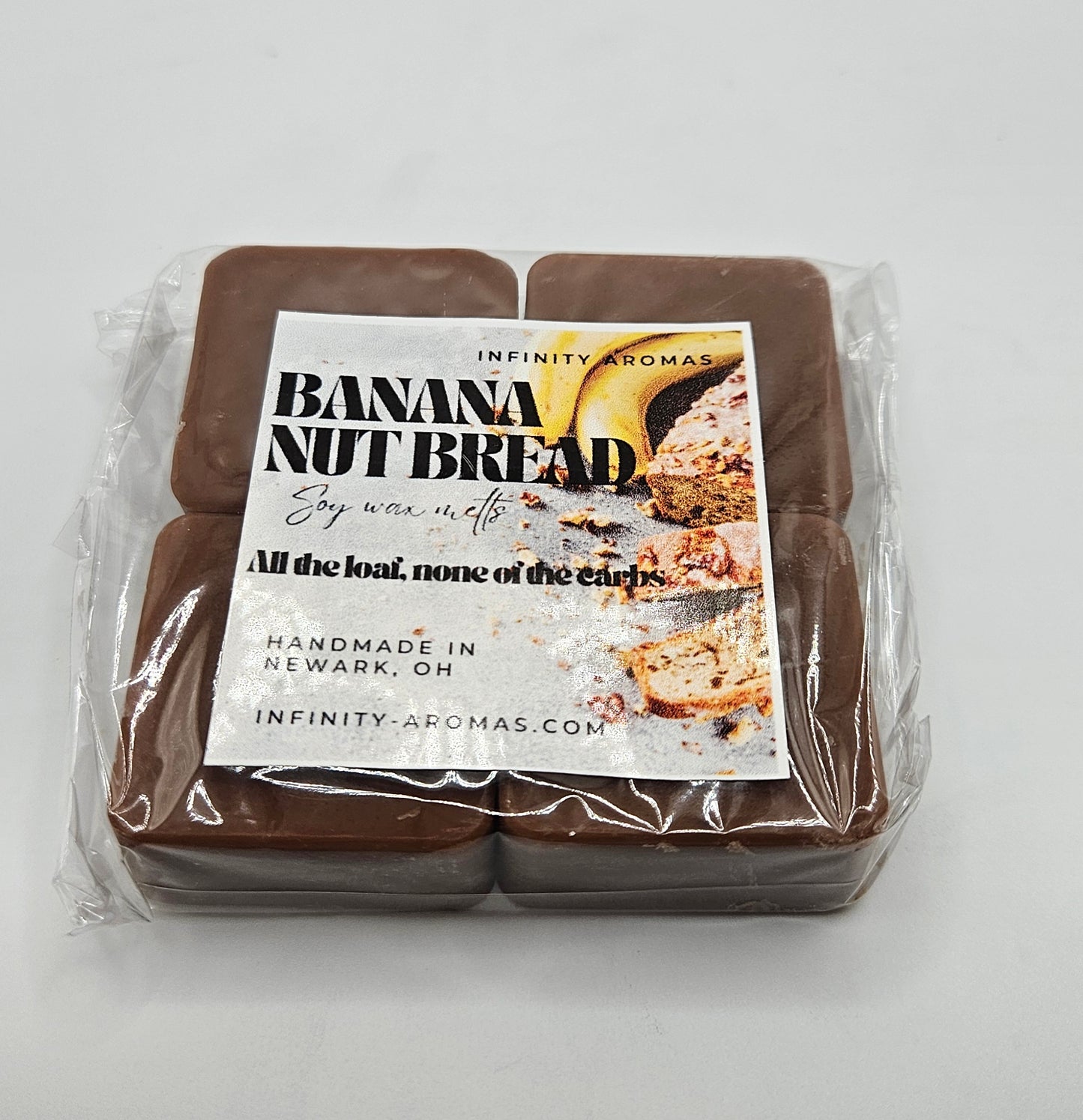 Banana Nut Bread Wax Melt Cubes