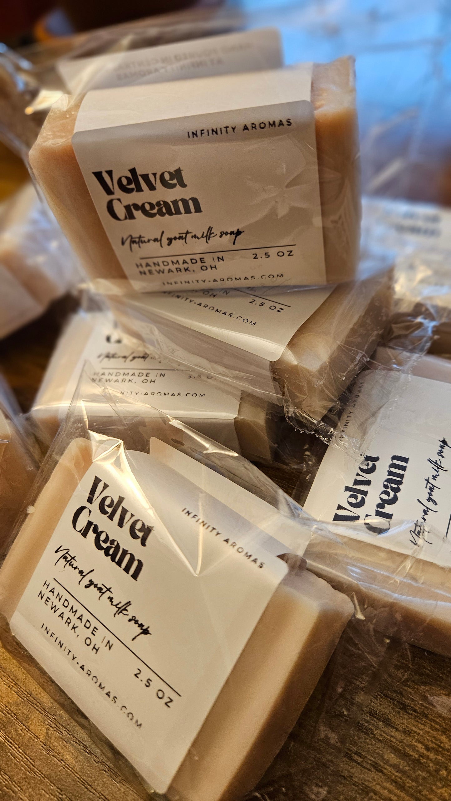 Velvet Cream Goat Milk Soap