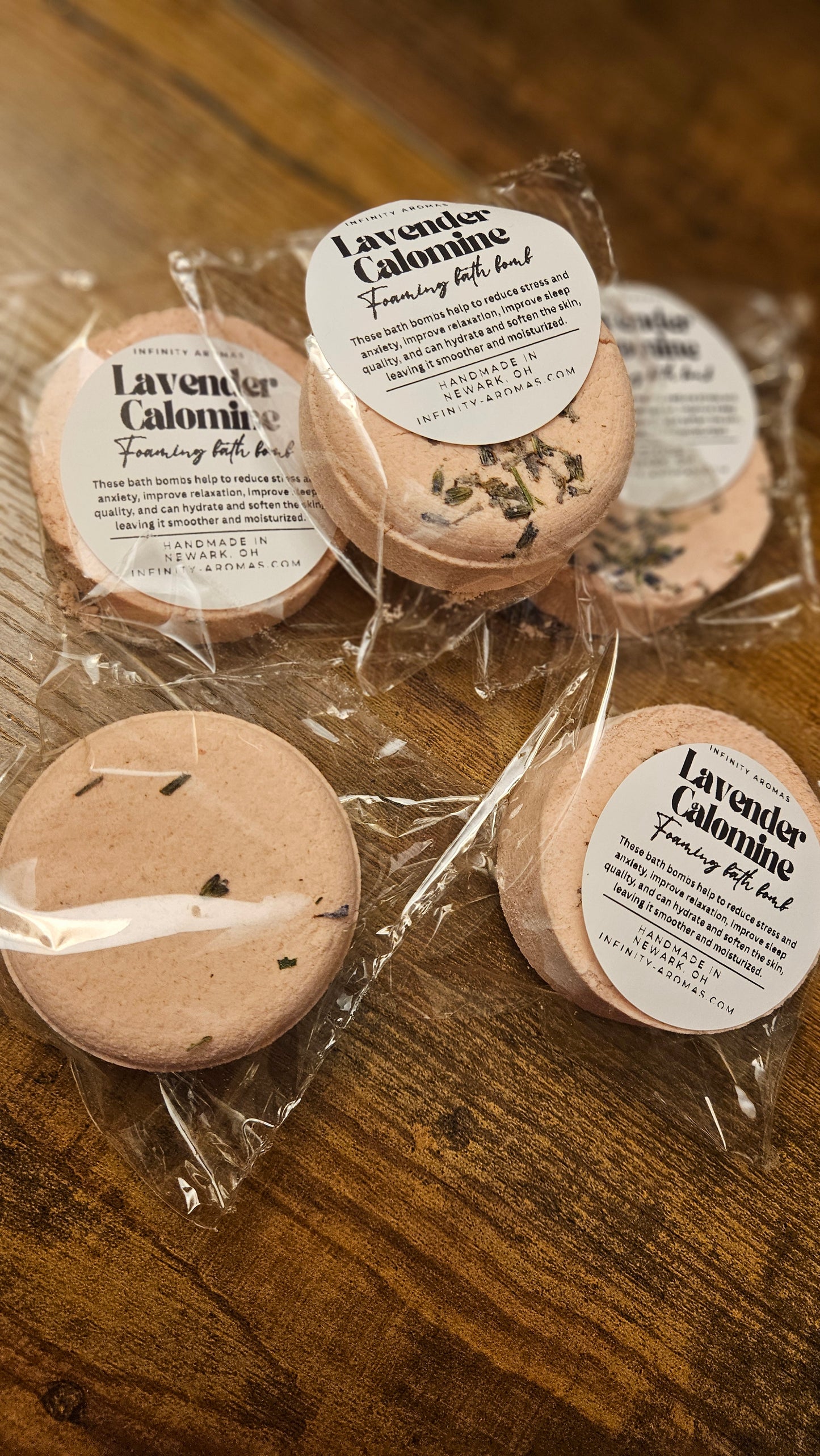 Lavender with Calomine Bath Bomb