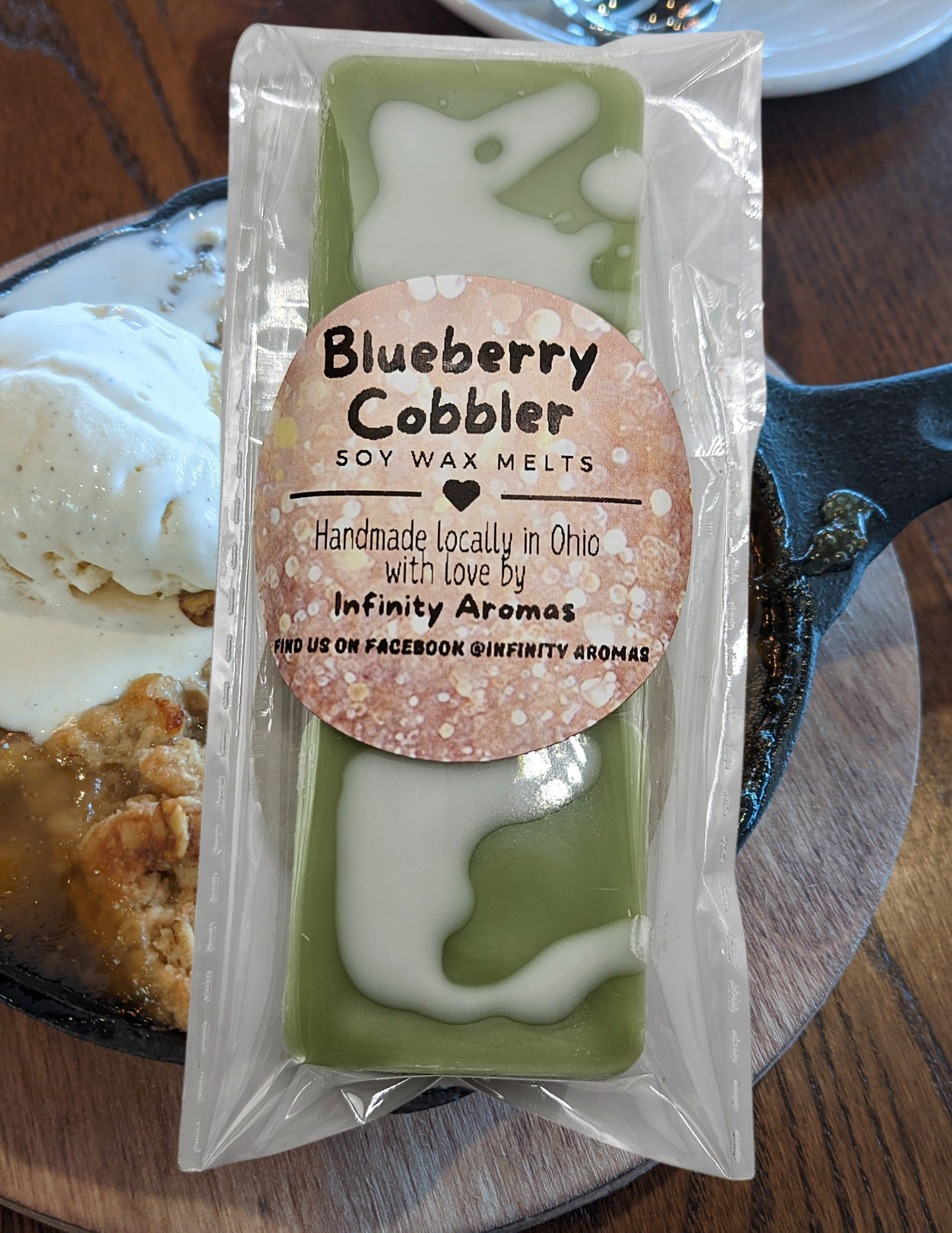 Blueberry Cobbler Cubes