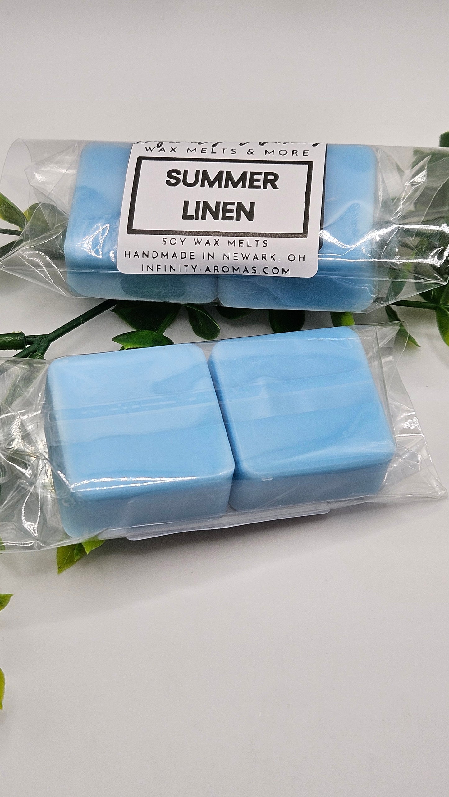 Summer Linen Cubes