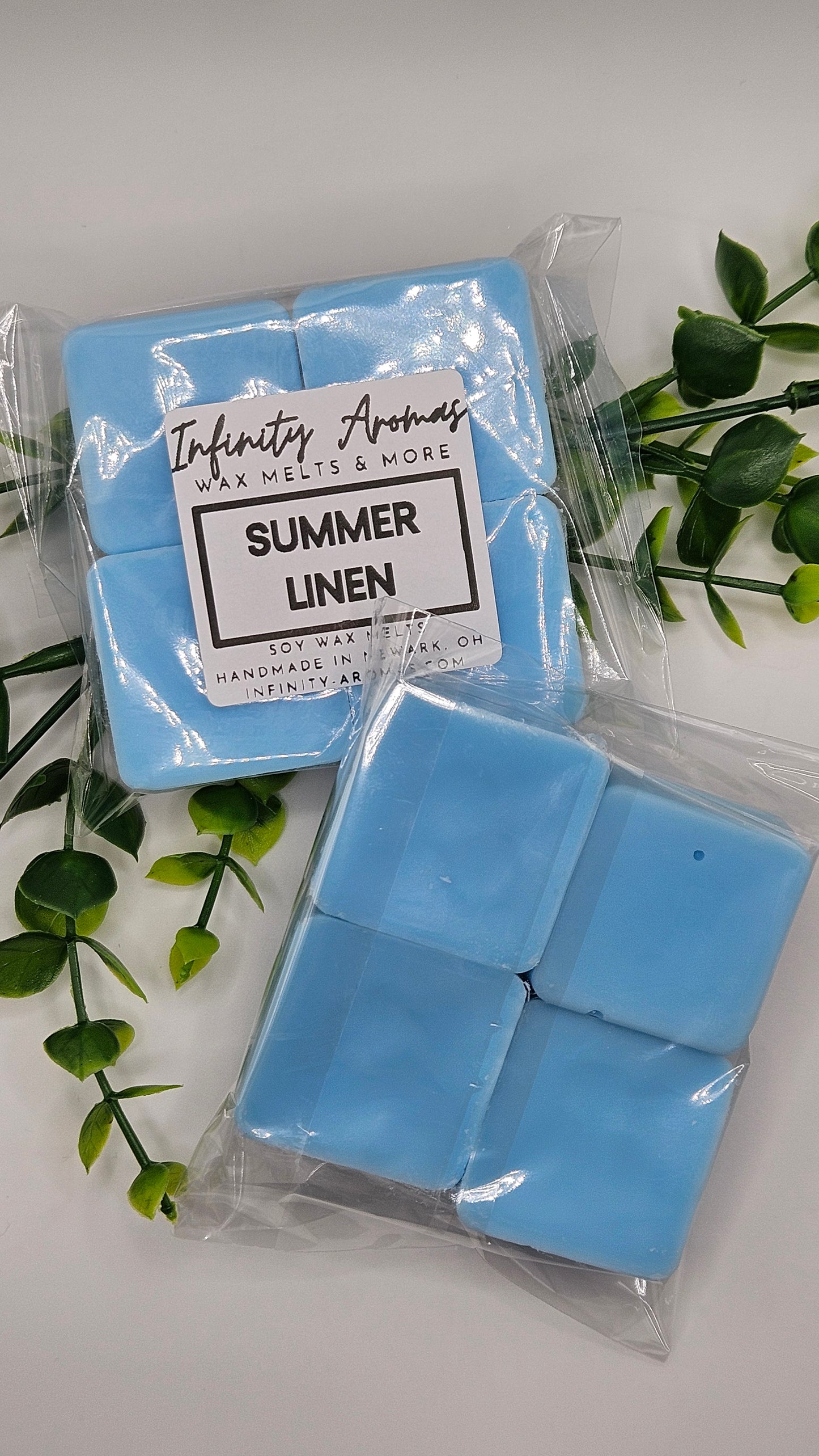 Summer Linen Cubes