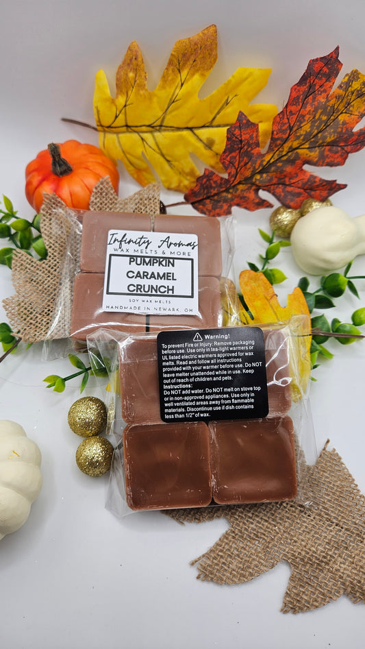 Pumpkin Caramel Crunch Melt Cubes