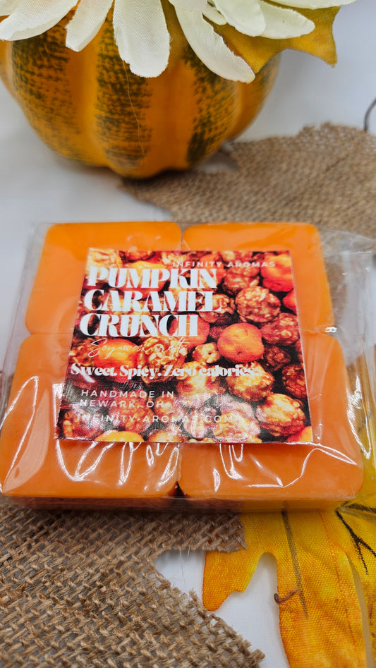 Pumpkin Caramel Crunch Melt Cubes