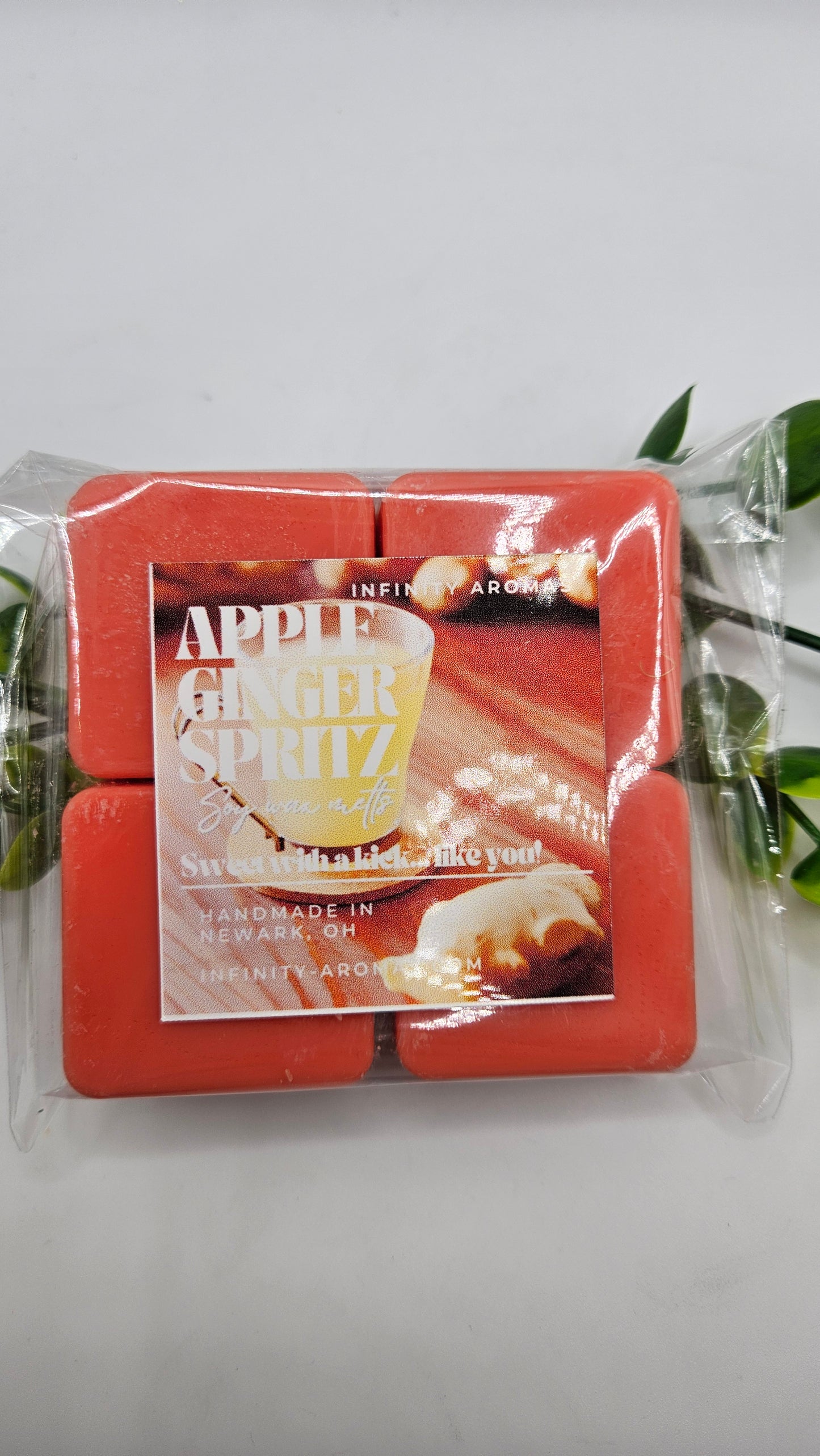 Apple Ginger Spritz Melt Cubes