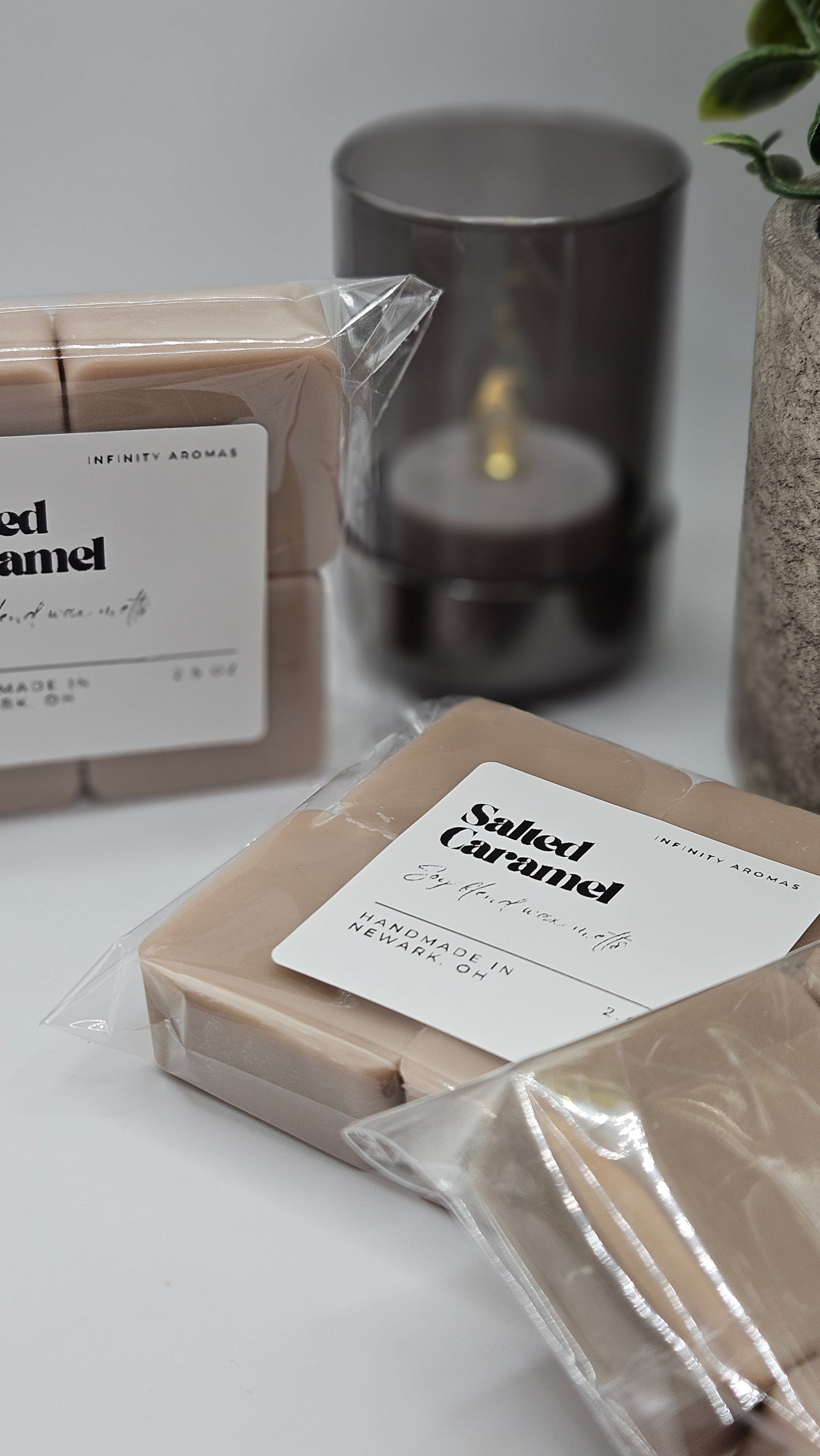 Salted Caramel Cube Melts