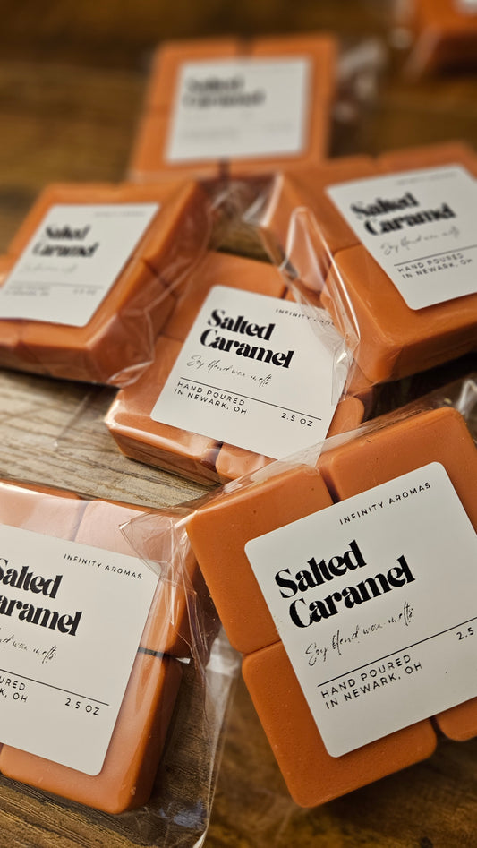 Salted Caramel Cube Melts