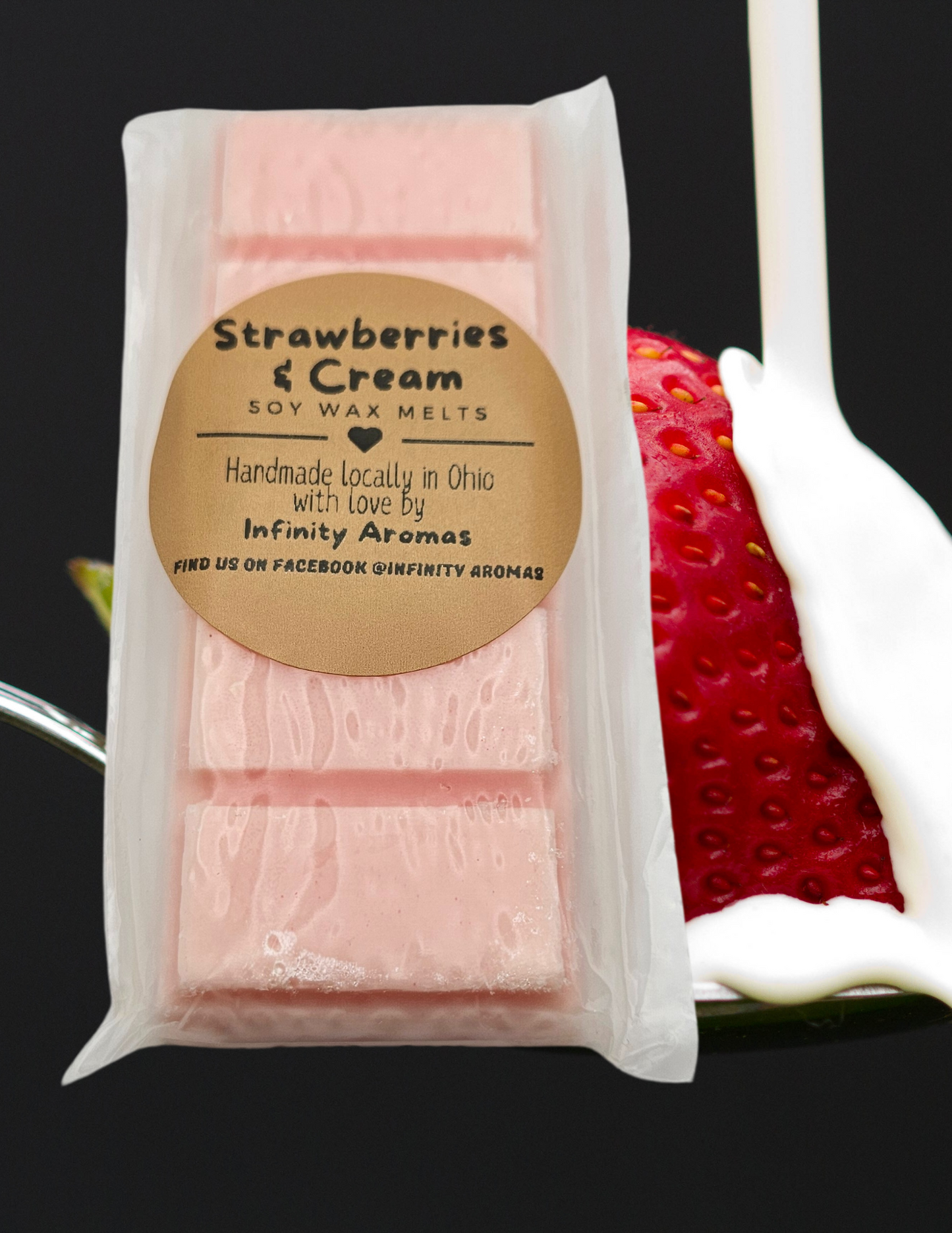 Strawberries & Cream Snapbars