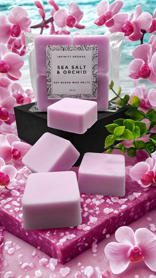 Sea Salt & Orchid Cube Melts